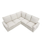 Poltrona Reclinabile Elettrica, Beige / Grigio, Seduta Singola, con Porta USB