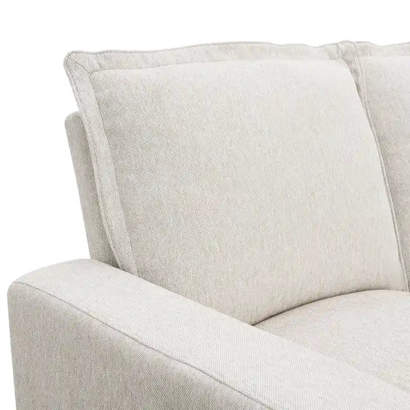 Poltrona Reclinabile Elettrica, Beige / Grigio, Seduta Singola, con Porta USB