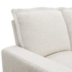 Poltrona Reclinabile Elettrica, Beige / Grigio, Seduta Singola, con Porta USB