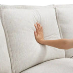 Poltrona Reclinabile Elettrica, Beige / Grigio, Seduta Singola, con Porta USB