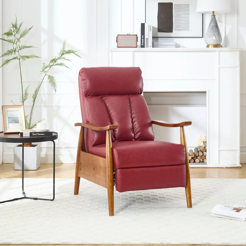 Chaise longue regolabile bordeaux 26.38
