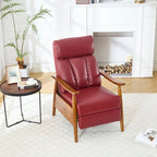 Chaise longue regolabile bordeaux 26.38