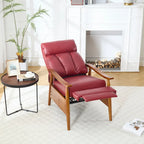 Chaise longue regolabile bordeaux 26.38