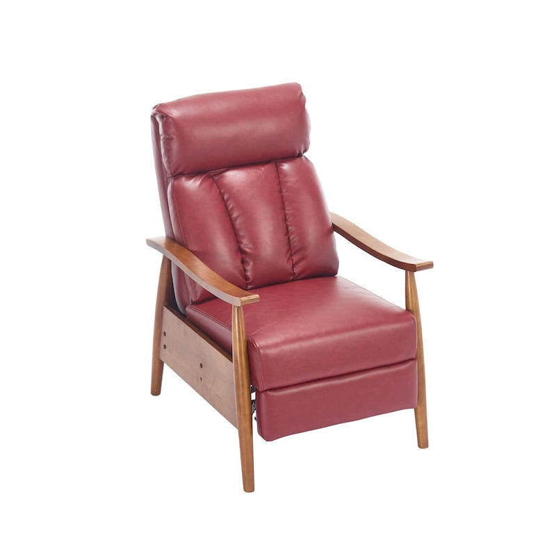 Chaise longue regolabile bordeaux 26.38