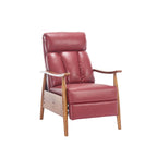 Chaise longue regolabile bordeaux 26.38