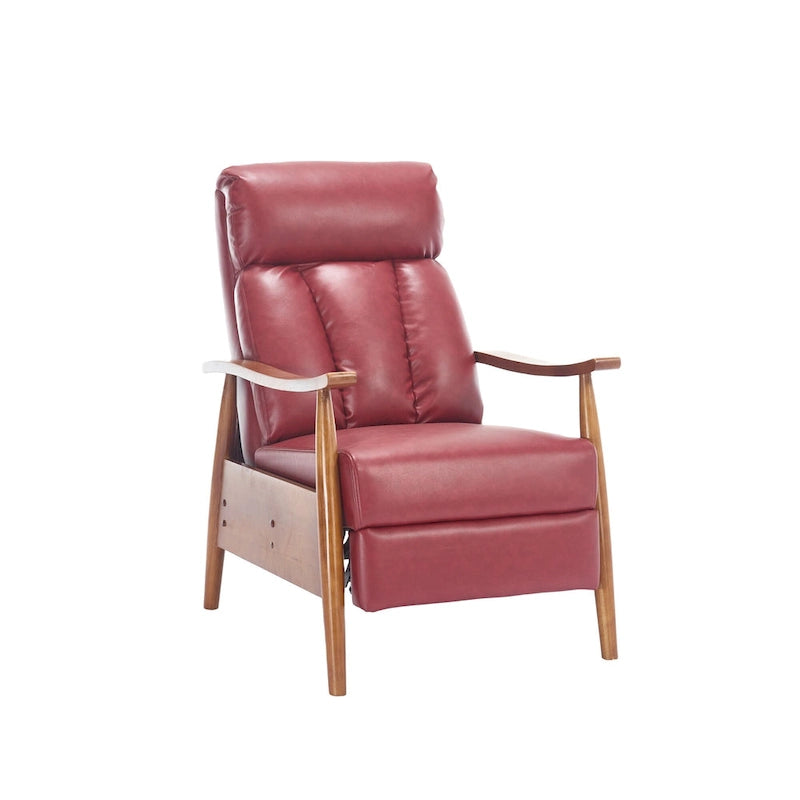 Chaise longue regolabile bordeaux 26.38