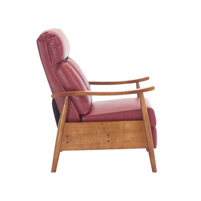 Chaise longue regolabile bordeaux 26.38