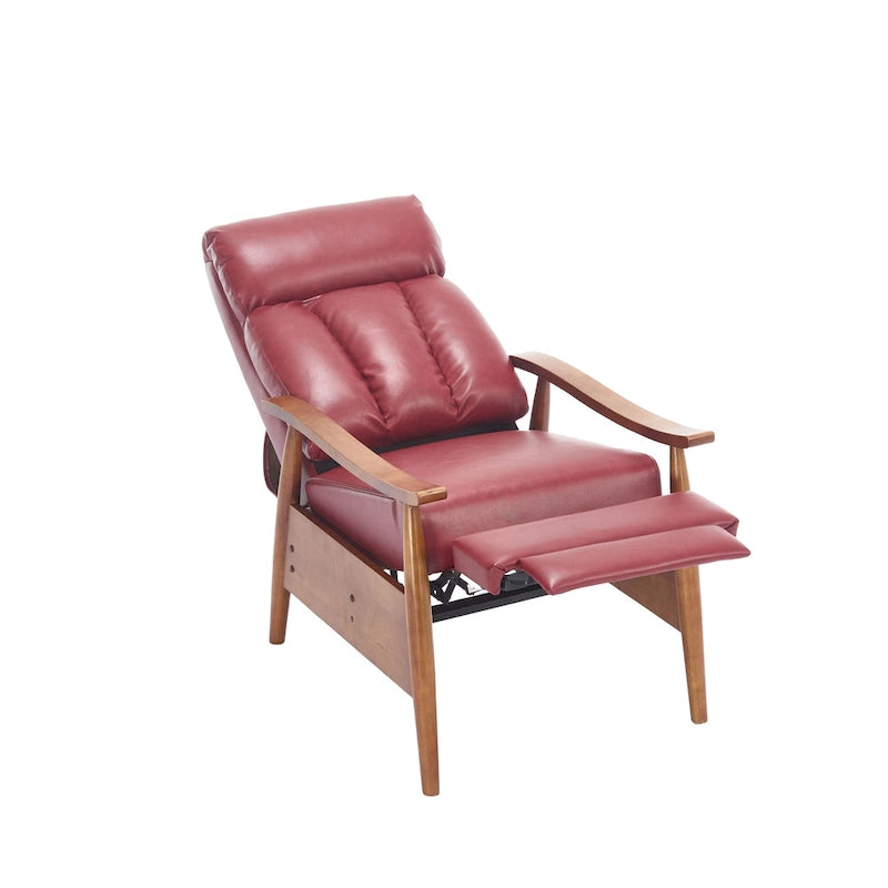 Chaise longue regolabile bordeaux 26.38
