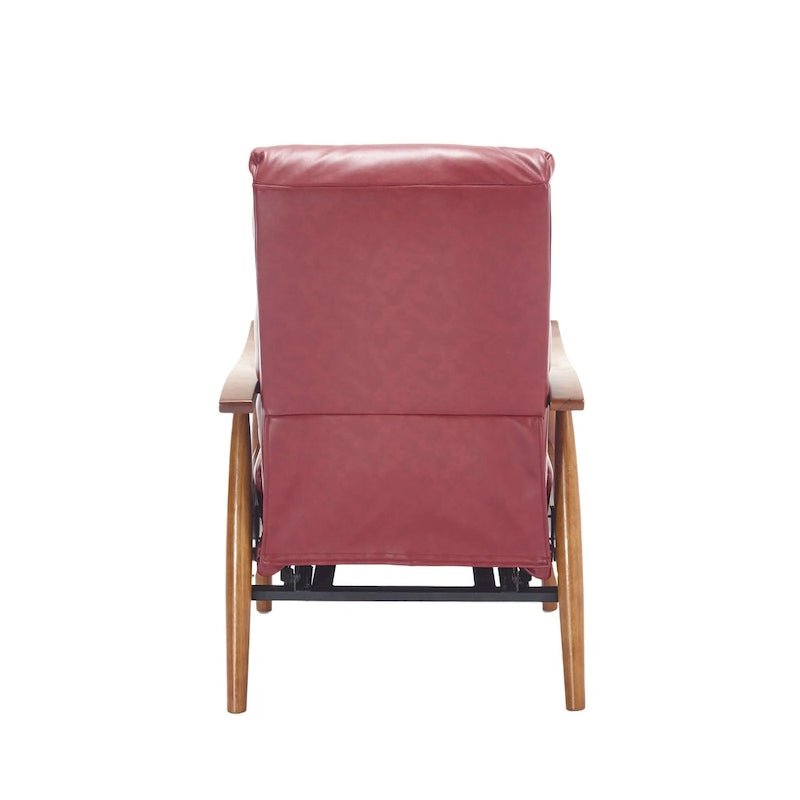 Chaise longue regolabile bordeaux 26.38
