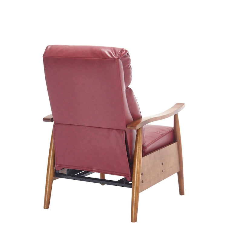 Chaise longue regolabile bordeaux 26.38