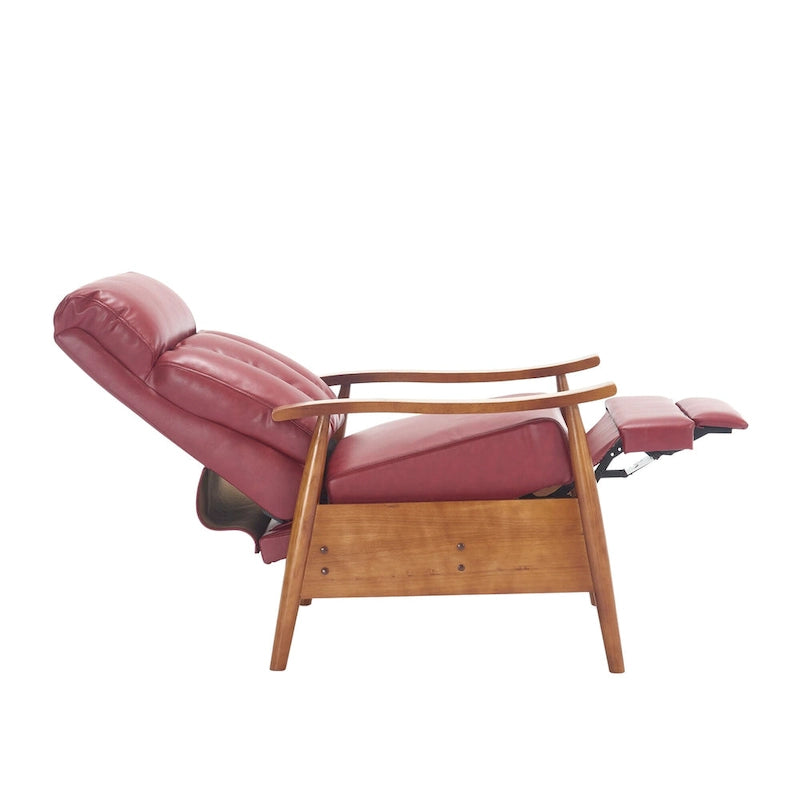 Chaise longue regolabile bordeaux 26.38