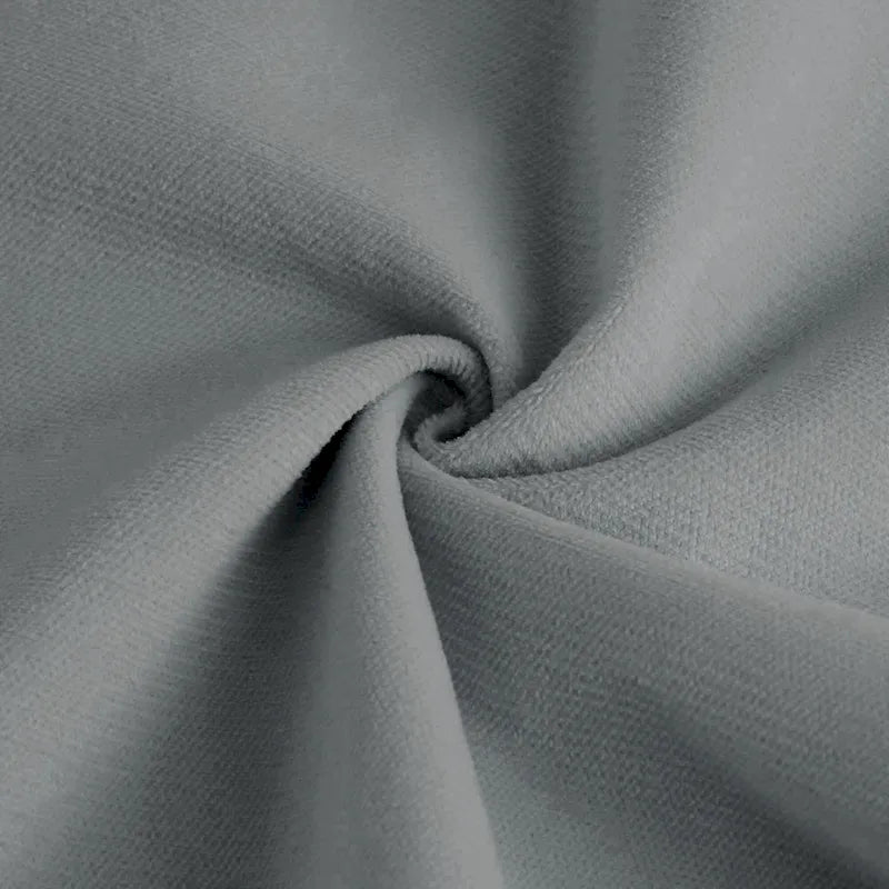 Divano sezionale modulare vintage in velluto cammello / grigio / crema / blu / verde oliva con 2 pouf – 2+ posti