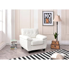 Poltrona d'accento imbottita Gallant - 36L x 33P x 35H