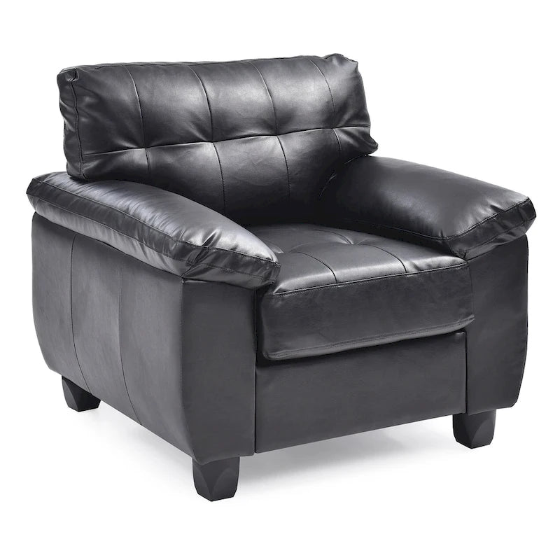 Poltrona d'accento imbottita Gallant - 36L x 33P x 35H