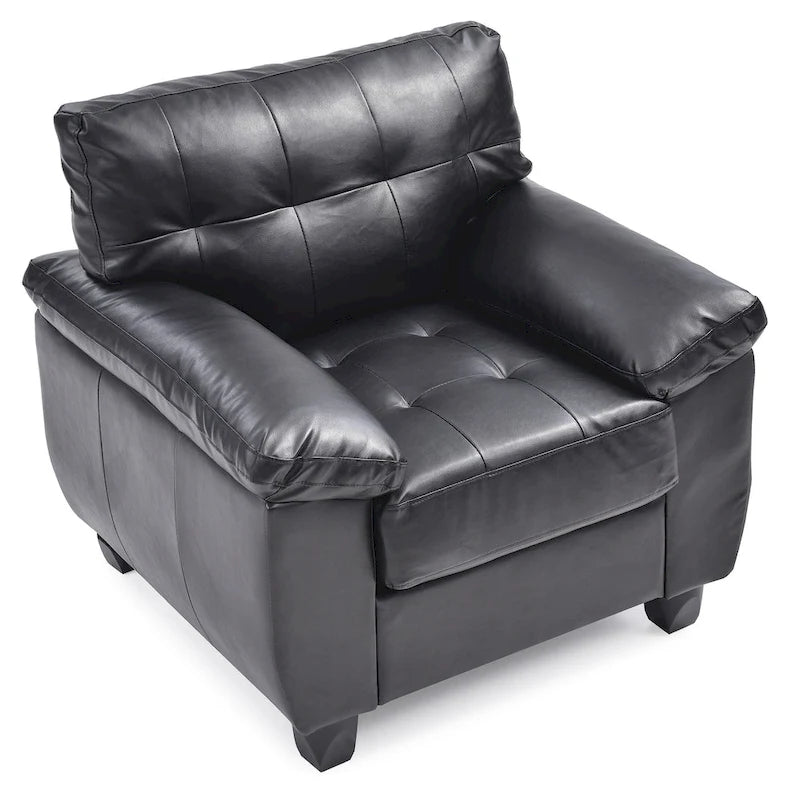 Poltrona d'accento imbottita Gallant - 36L x 33P x 35H