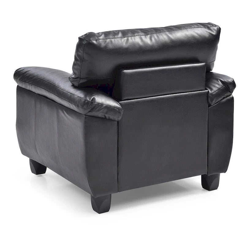 Poltrona d'accento imbottita Gallant - 36L x 33P x 35H