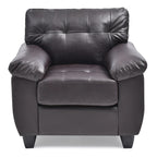 Poltrona d'accento imbottita Gallant - 36L x 33P x 35H