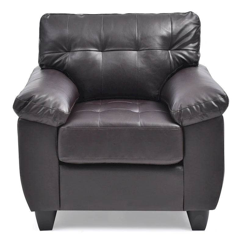 Poltrona d'accento imbottita Gallant - 36L x 33P x 35H
