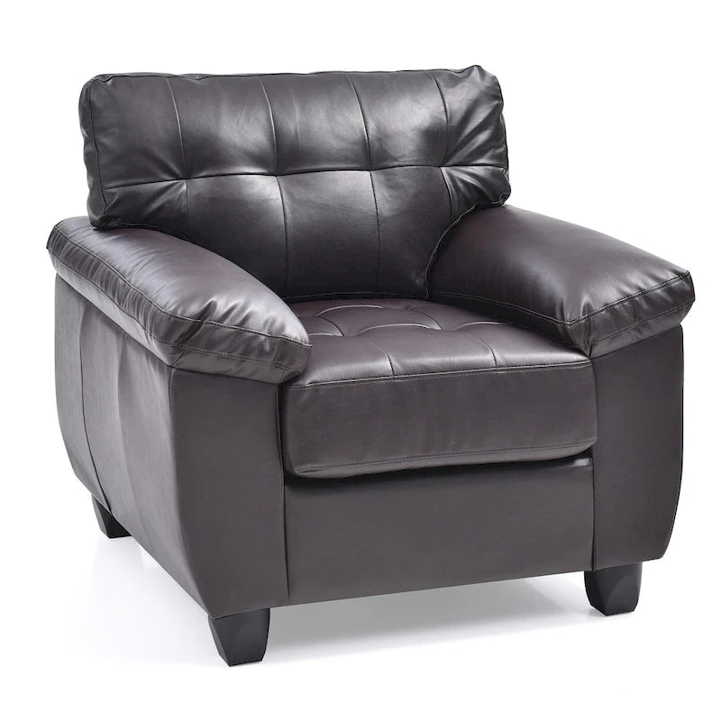Poltrona d'accento imbottita Gallant - 36L x 33P x 35H
