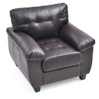 Poltrona d'accento imbottita Gallant - 36L x 33P x 35H