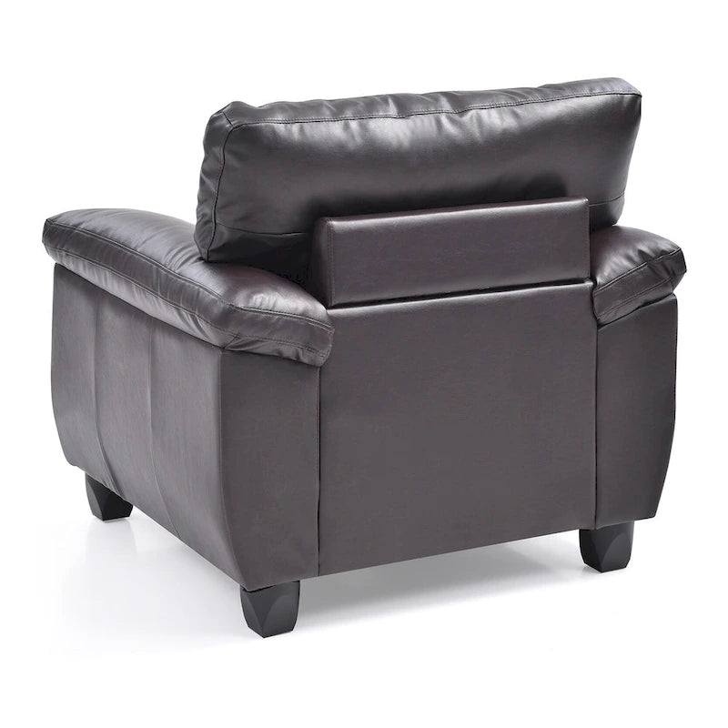 Poltrona d'accento imbottita Gallant - 36L x 33P x 35H