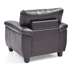 Poltrona d'accento imbottita Gallant - 36L x 33P x 35H