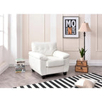 Poltrona d'accento imbottita Gallant - 36L x 33P x 35H