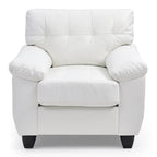 Poltrona d'accento imbottita Gallant - 36L x 33P x 35H