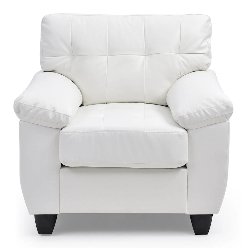 Poltrona d'accento imbottita Gallant - 36L x 33P x 35H