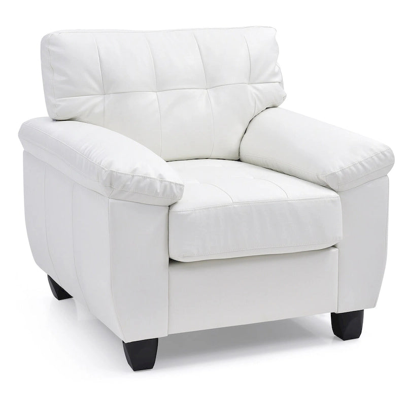 Poltrona d'accento imbottita Gallant - 36L x 33P x 35H
