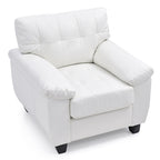 Poltrona d'accento imbottita Gallant - 36L x 33P x 35H
