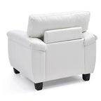 Poltrona d'accento imbottita Gallant - 36L x 33P x 35H