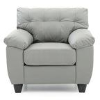 Poltrona d'accento imbottita Gallant - 36L x 33P x 35H