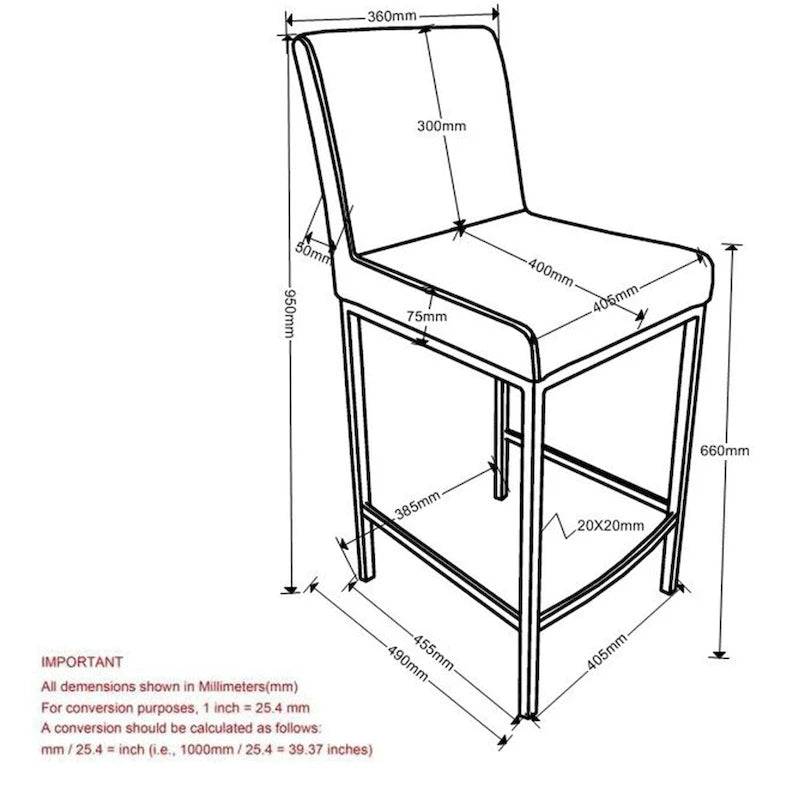 Set di 2 Sgabelli da Bancone Contemporanei - N/A