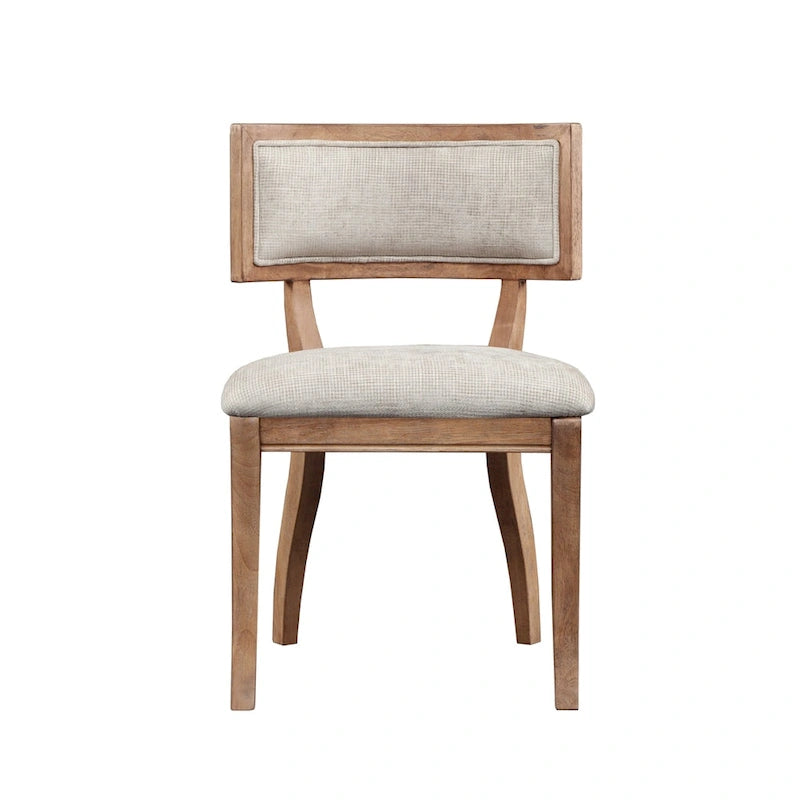 Set di 2 sedie da pranzo Madison Park Signature Marie Beige/Light Natural
