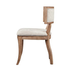 Set di 2 sedie da pranzo Madison Park Signature Marie Beige/Light Natural