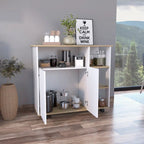 FM Furniture Serbia Isola Cucina, Un Armadietto, Quattro Ripiani Aperti