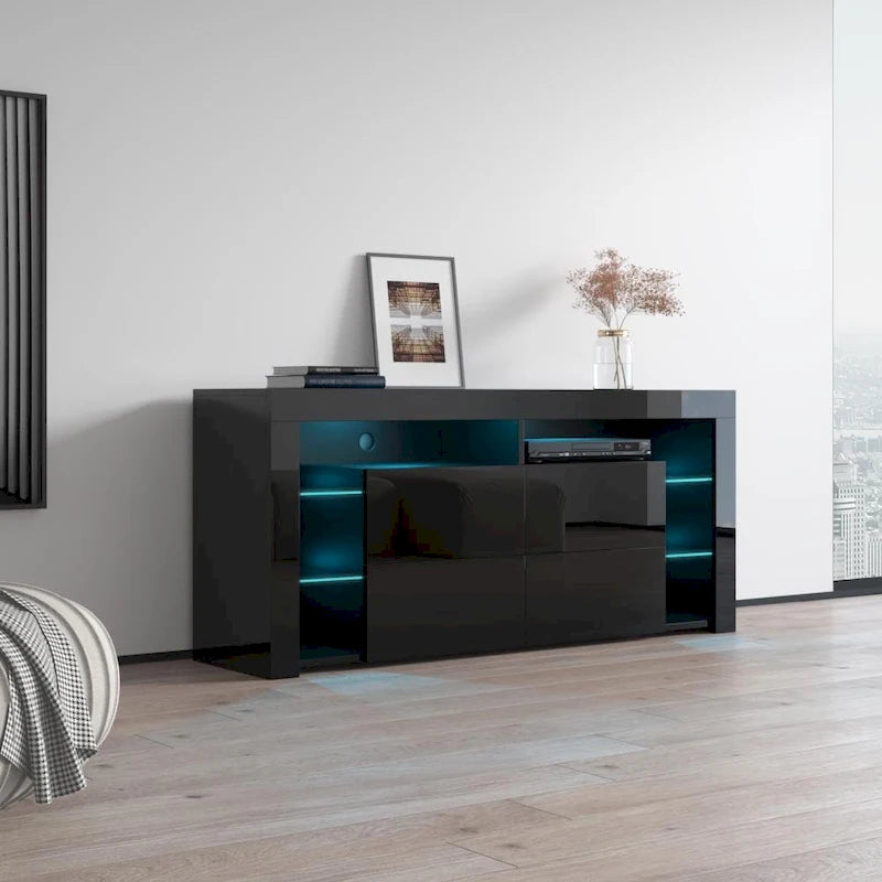 Mobili Mobile TV Moderno Minelli da 61 pollici Lucido