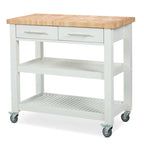 Carrello da cucina – Legno naturale, multicolore, 1 persona