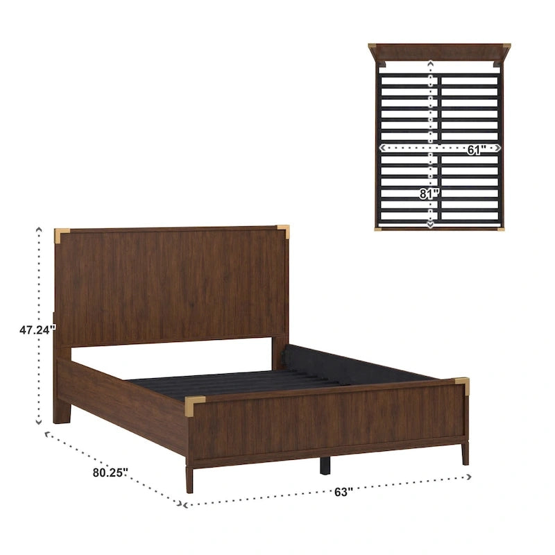 Khourush Letto a Piattaforma a Profilo Basso di iNSPIRE Q Modern