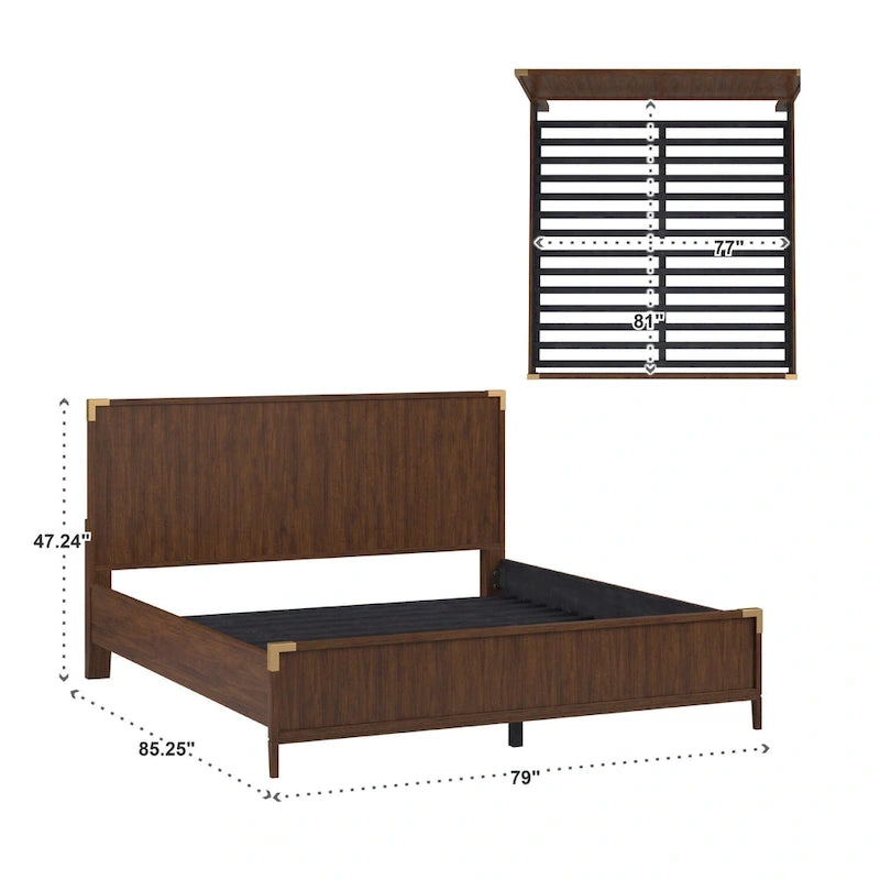 Khourush Letto a Piattaforma a Profilo Basso di iNSPIRE Q Modern