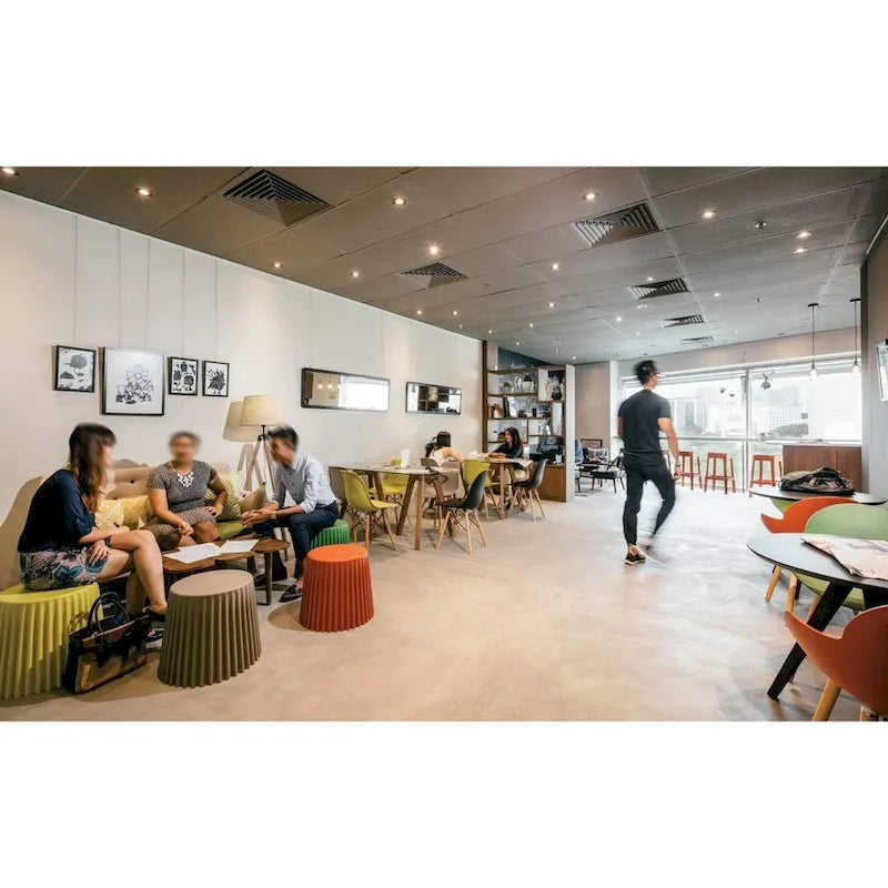 Sedie impilabili moderne da ristorante Tavolino da divano Cupcake per soggiorno sala relax toeletta camera da letto ufficio senza schienale