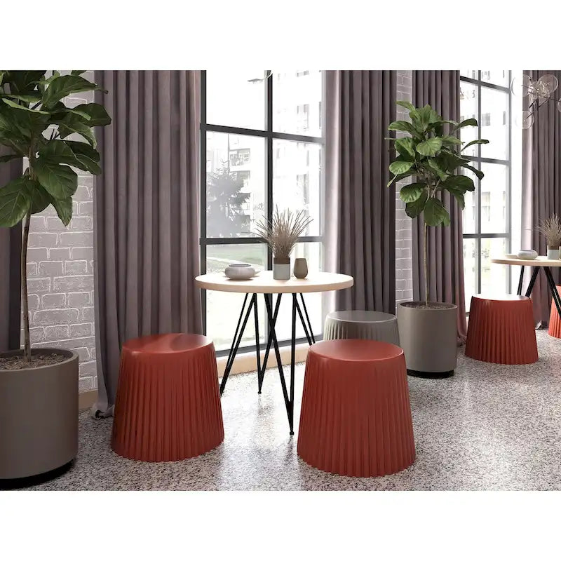 Sedie impilabili moderne da ristorante Tavolino da divano Cupcake per soggiorno sala relax toeletta camera da letto ufficio senza schienale