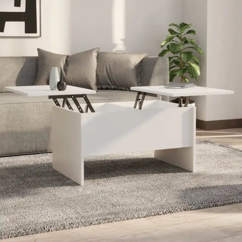 vidaXL Tavolino da Caffè con Ripiano Sollevabile Tavolino da Divano in Legno Ingegnerizzato - 80 x 50 x 42.5