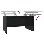 vidaXL Tavolino da Caffè con Ripiano Sollevabile Tavolino da Divano in Legno Ingegnerizzato - 80 x 50 x 42.5