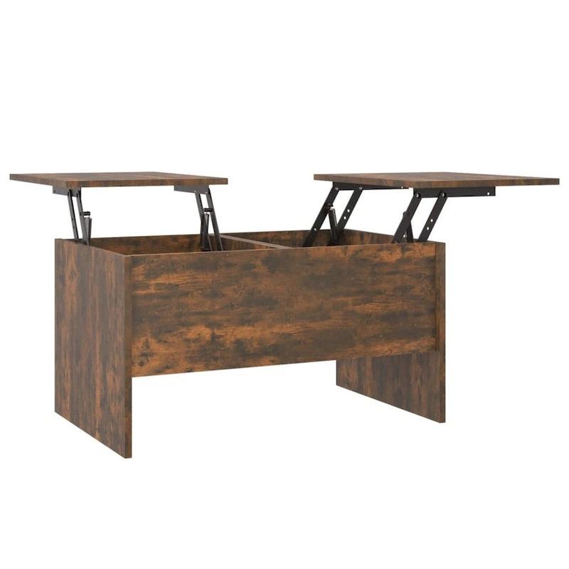 vidaXL Tavolino da Caffè con Ripiano Sollevabile Tavolino da Divano in Legno Ingegnerizzato - 80 x 50 x 42.5