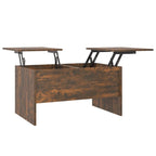 vidaXL Tavolino da Caffè con Ripiano Sollevabile Tavolino da Divano in Legno Ingegnerizzato - 80 x 50 x 42.5