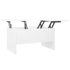 vidaXL Tavolino da Caffè con Ripiano Sollevabile Tavolino da Divano in Legno Ingegnerizzato - 80 x 50 x 42.5