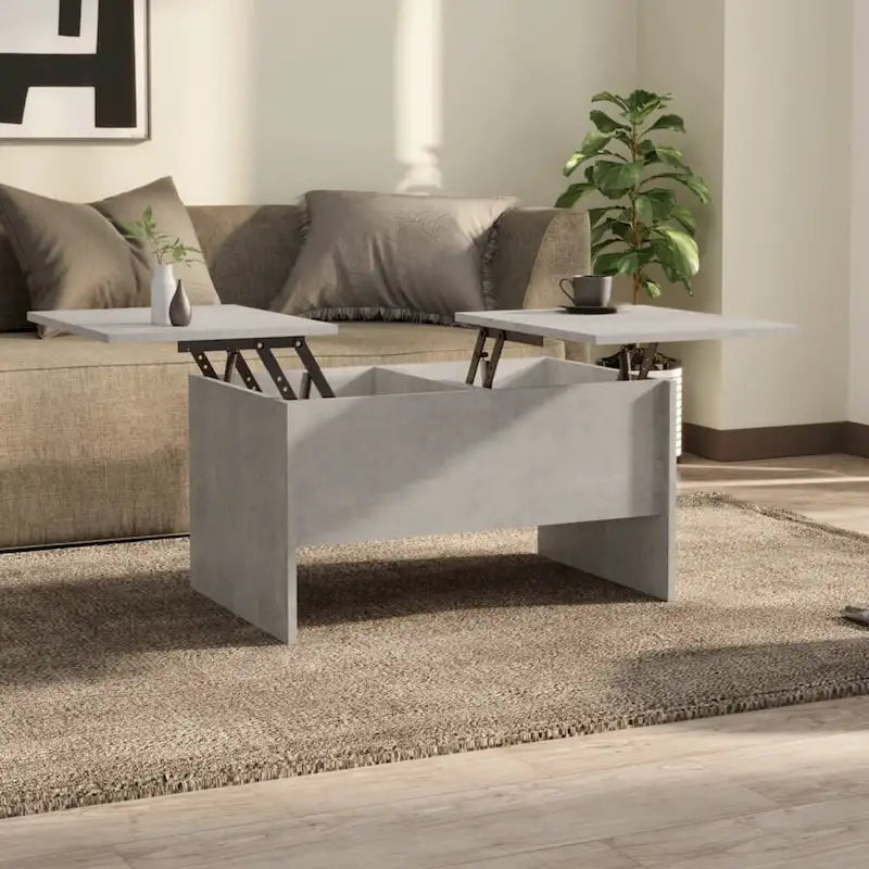 vidaXL Tavolino da Caffè con Ripiano Sollevabile Tavolino da Divano in Legno Ingegnerizzato - 80 x 50 x 42.5