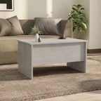 vidaXL Tavolino da Caffè con Ripiano Sollevabile Tavolino da Divano in Legno Ingegnerizzato - 80 x 50 x 42.5